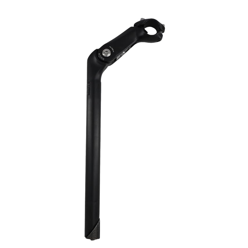 SENQI Adjustable Quill Stem Alloy 90mm Bike Handlebar Stem 325 Tube Extension for Mountain Bike Road Bike 25.4 * 25.4mm Black