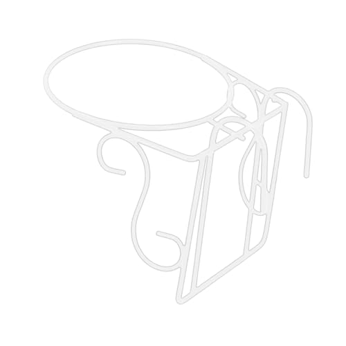 Whtkoph Railing Planter Holder for Small Plants, Display Rack for Garden And Home, Style B