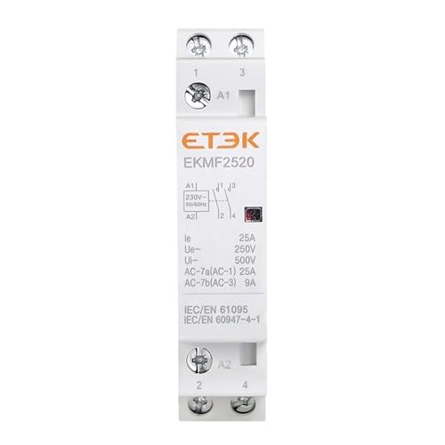 Contacteur AC modulaire pour securiser l'automatisation monophase 25A - 2