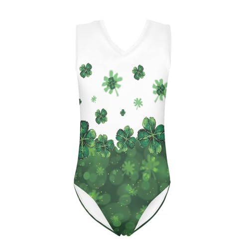 Image of Fashion Print One-Piece Swimsuits for Girls,Soft Stretchy One Piece Bathing Suit Quick Dry Beach Swimwear 5-14 Years