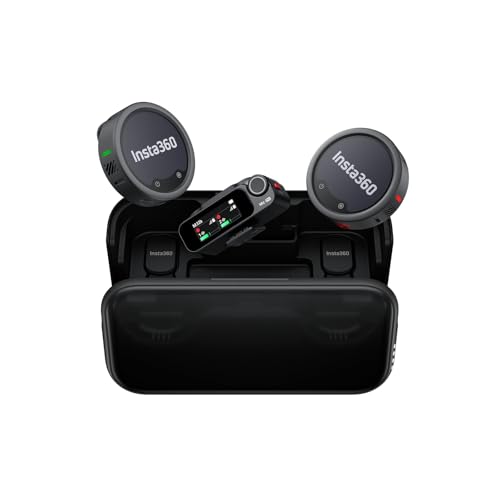 Insta360 Mic Pro (2 TX + 1 RX + étui de...