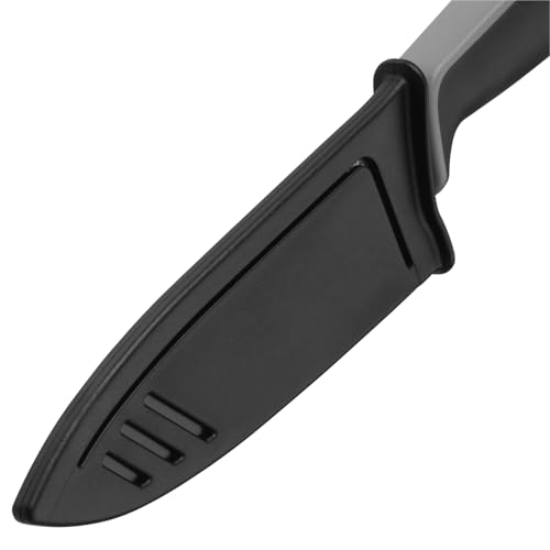 Foto von WMF Touch Messerset 2-teilig, Küchenmesser mit Schutzhülle, Messer Set Spezialklingenstahl antihaftbeschichtet, scharf, Kochmesser, Gemüsemesser, schwarz