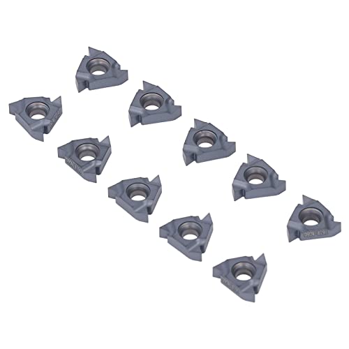 Set de 10 fresas de carburo para torneado CNC miniatura 7