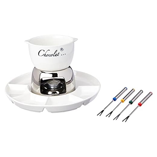 FONDUE CHARMY PORCEL JG 8PCS