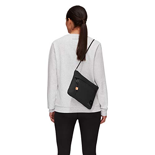 Mammut Xeron Sacoche | Umhängetasche für Damen und Herren, Kleine Crossbody-Tasche für den Sport, Für Outdoor und Alltag, Unisex | Black (Schwarz), 2l