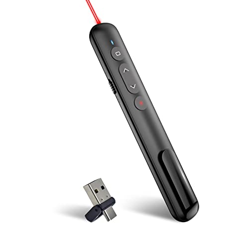 Presentation Clickers USB C PowerPoint Clicker