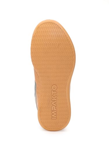 Image of Impakto para X Court Men's Sneakers | Lightweight & Cushioned Insole | Lace-Up Shoes for Casual Outings,Walking & Gym | Anti-Skid Rubber Sole for Non-Marking Activity