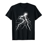Lightning Shirt with a Lightning Bolt Shirt Graphic Design T-Shirt