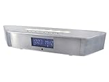 Produkttyp:Radio Soundmaster BT1308SI Radiowecker mit Bluetooth zur Wandmontage und LED Licht mit einstellbarer Helligkeit