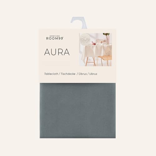 ROOM99 Aura Tischdecke 140 x 300 cm Dunkelgrau – Ansicht 6