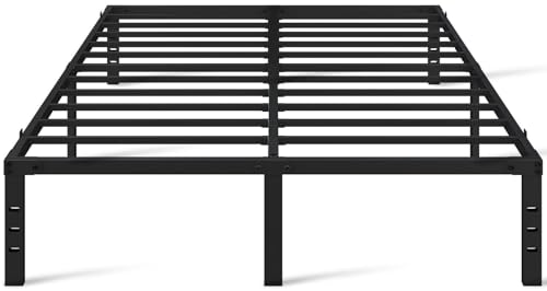Yaheetech Heavy Duty Metal Platform Bed Frame