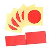 NUOBESTY 7 Sheets Waterproof Reflective Pressure Gauge Stickers for Easy Identification Adhesive Pressure Gauge Labels for Home and Industrial Use