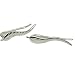Iumer Women Girls Leaf Climber Stud Earring Jewelry Ear Cuff Vines Crawlers Clip Silver