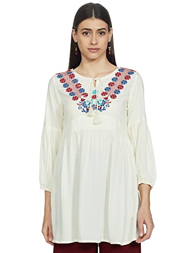 Image of Amazon Brand - Myx Women Rayon Anarkali Kurta