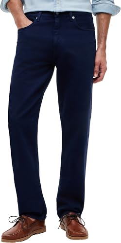 Tommy Hilfiger Herren Jeans Hose Regular Dover Straight Fit, Blau (Carbon Navy), 32W/36L – Ansicht 1