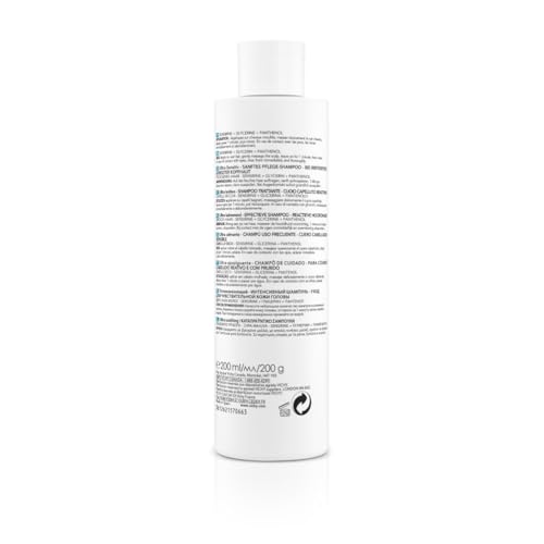 Vichy, Dercos, Ultra-Apaisant, Shampooing Anti-Démangeaisons, Cheveux Secs, 200ml