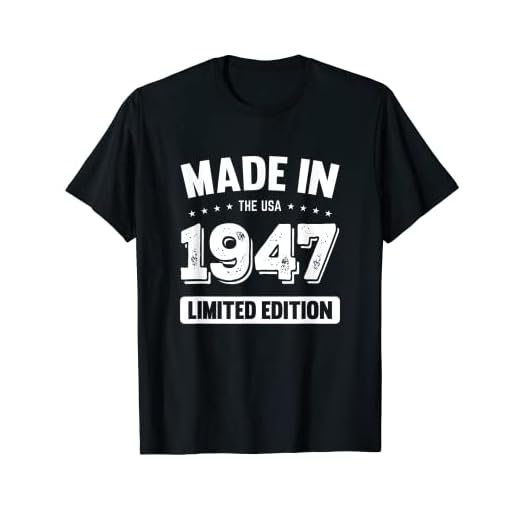 Camiseta de regalo de cumpleaños 71 - Camiseta hecha en 1947 Camiseta
