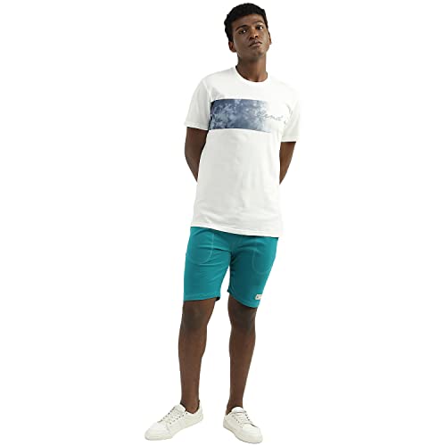 Image of UNITED COLORS OF BENETTON Men's Cotton Printed Regular Fit T-Shirt
