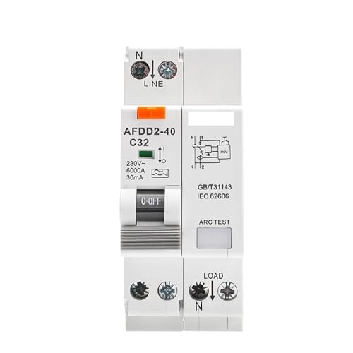 AFDD Détection Défaut Arc Sécurise Votre Maison Connectée 2P 40A Type A