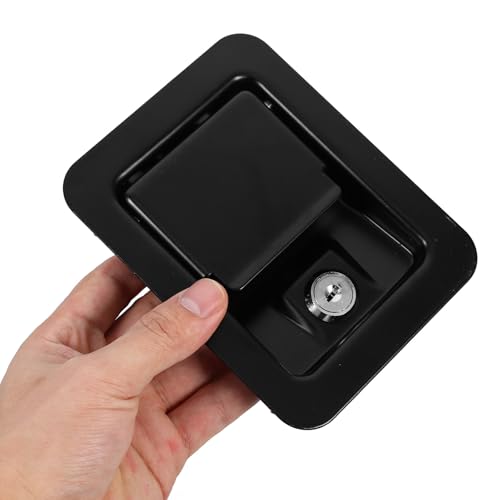 Verrou de porte encastré pour réparer un loquet défectueux de boîte à outils - 5