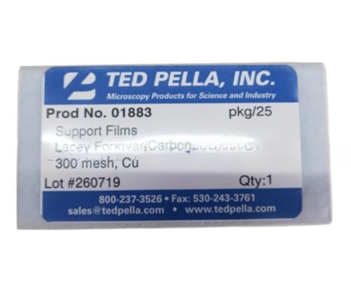 25/Pack 01883 (300 mesh Copper mesh) Transmission Electron Microscope TEM