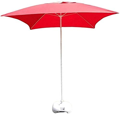 Kwadratowy parasol ogrodowy - parasol przeciwsłoneczny na patio plażę przy basenie i na imprezy - trwały parasol zewnętrzny na podwórko i do użytku komercyjnego, ochrona przed promieniowaniem UV i