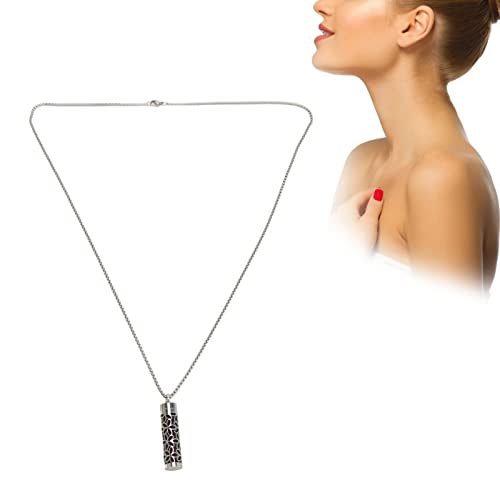 ZJchao Colar difusor de óleo essencial, difusor de óleos essenciais para aromaterapia, colar com pin