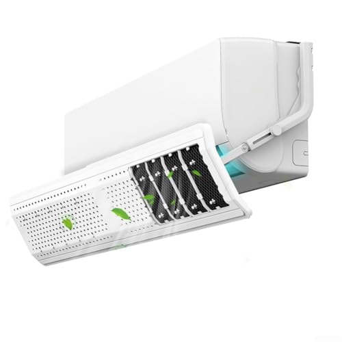 Deflector de aire acondicionado ajustable sin taladro para hogar 2