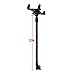 Tackform Tablet Mount for Car and Truck [ELD Mount] Industrial 22 Inch Aluminum Rod Gooseneck Seat Rail Holder for Taxi, Van, Vehicle, Semi, etc. Compatible with iPad, Galaxy, Surface and More.