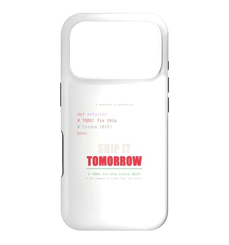 TODO Fix This Since 2019 Funny Python�J���҃R�[�_�[ �X�}�z�P�[�X iPhone 17 Pro �p