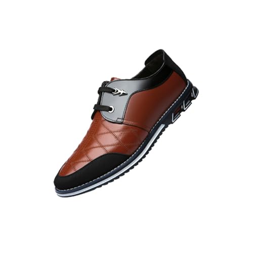 Men's Dress Shoes Oxfords Slip on Classic Modern Formal Leather Shoes Casual Loafers Non Slip Business Work Office Shoes