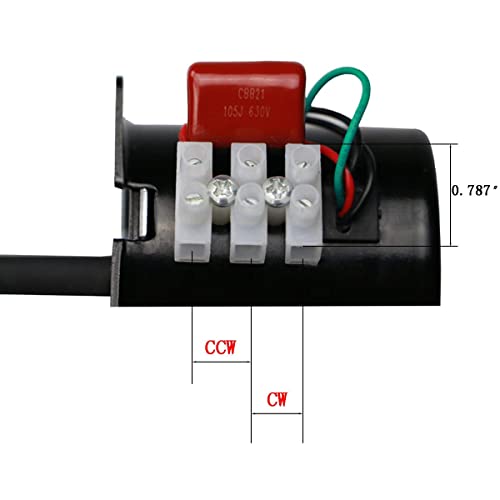 60Rpm Reducer Motor Dual Bearing Synchronous Gear Ac Motor Cw/Ccw Control 115V 60Hz 10W 60Ktyz #TOP3
