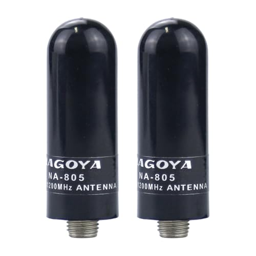 Antena NA-805 VHF UHF SMA hembra de alta recepción multibanda para mejorar la señal de radios portátiles