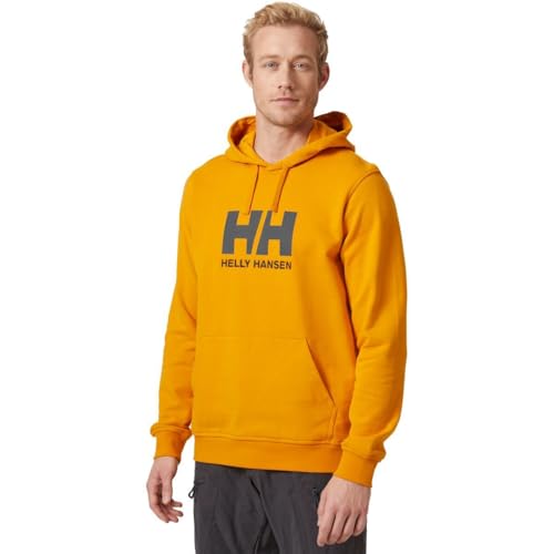 Helly Hansen Uomo HH Logo Hoodie, Giallo, S
