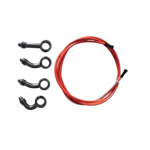 Flexible frein hydraulique moto 150cm pour réparer un levier mou et optimiser la pression d'huile