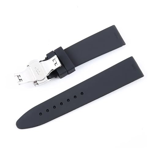 Pulsera de caucho 21mm compatible con Chopard de diseño deportivo 5