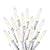 Joiedomi Clear Christmas Lights Outdoor, 100 Count Christmas Tree Lights Indoor Warm White, 21.5FT White Wire String Lights, Xmas Lights Decorations for Holiday Event Wedding Party Decor