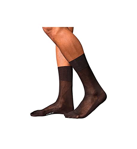 Chaussettes Homme FALKE No. 9 marron pour costume et chaussures en cuir