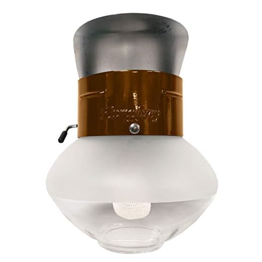 Humphrey 9RW Propane Gas Light, Rustic Walnut Pre-formed Mantle