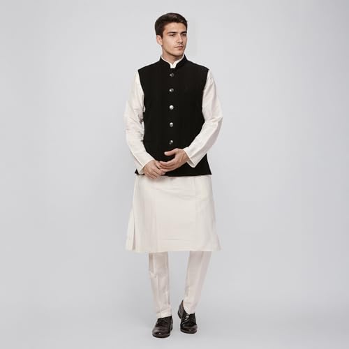 Image of Raymond Ethnix Mens Black Bundi