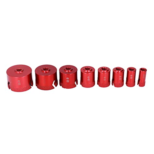 Set de Brocas Diamante Profesional 8 Piezas Para Vidrio y Mármol miniatura 7