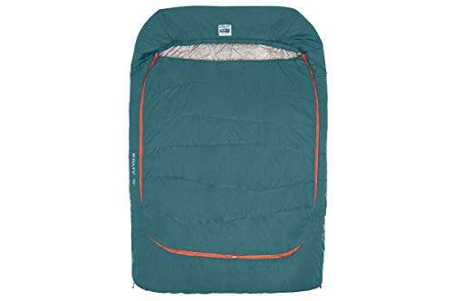Kelty Tru.Comfort Doublewide 20 Degree Sleeping Bag – Two Person Synthetic Camping Sleeping Bag for Couples & Family Camping – Stuff Sack Included