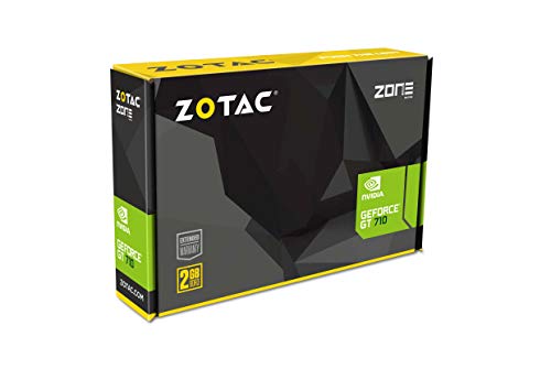 ZOTAC GeForce GT 710 2GB DDR3 ZT-71302-20L DVI-D + HDMI + VGA Scheda Video