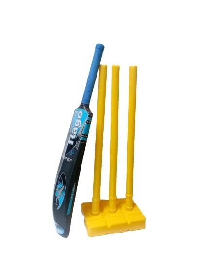 Tiago Cricket bat Plastic PVC Heavy Duty Youth Play Full Size with wickets, Cricket Set Size (B0CGNK243J) Amazon Price History, Amazon Price Tracker