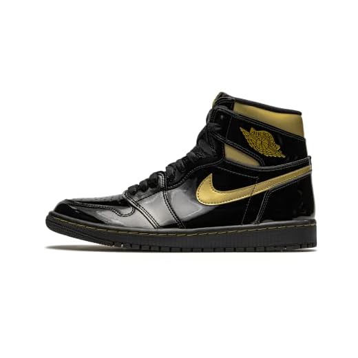 Jordan Air Jordan 1 Retro Män - Svart metalliskt guld - 42 EU