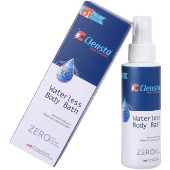 Waterless Body Bath For Men and Women | Alcohol Free | Paraben Free | Sulfate Free | Sodium Free | Just Spray, Wipe Off and Remove Body Odour and Keeps Skin Clean, Germ Free and Skin Fresh | 100ml-picture-20