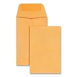 No.1 Kraft Coin Envelope Brown Kraft - 250 per Box