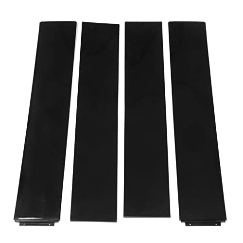 Car Side Skirt, 6-Piece ABS Black Bendable Trim, Universal Anti-Scratch Lower Body Kit, Requires Adhesive/Drilling by Keenso - Image 9