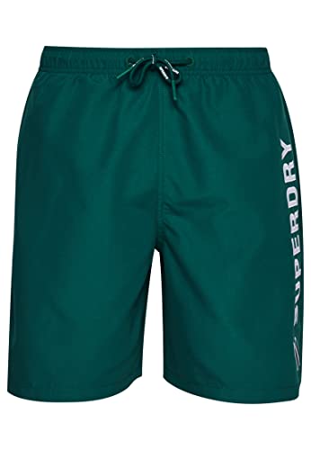 Superdry Code APPLQUE 19INCH Swim Short Green S Hombre