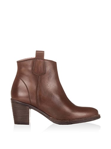 EVA LOPEZ BOTIN Campero Piel Cuero, Stivaletti